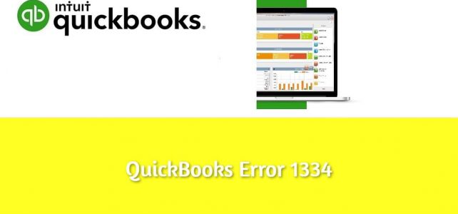 Quickbooks Error 1334