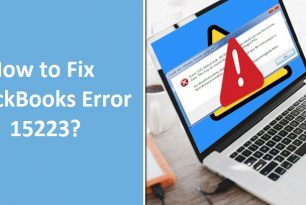 Quickbooks Error 15223